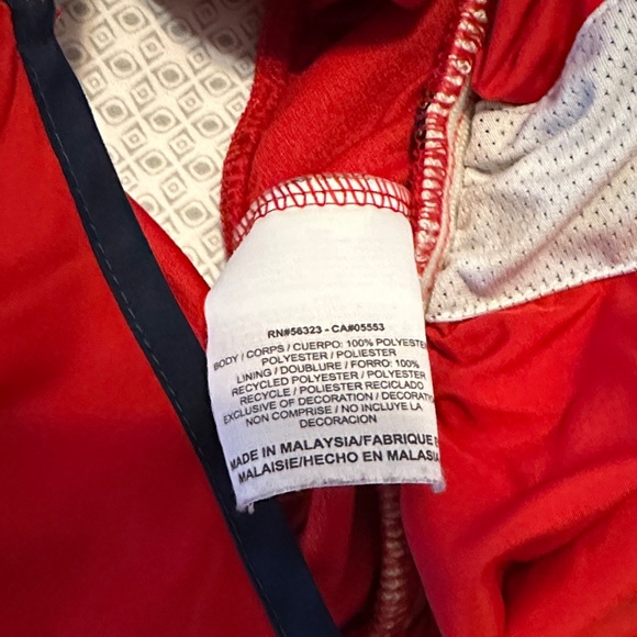 New England Patriots Nike Women's Red and Navy Shorts - Picture 2 of 2